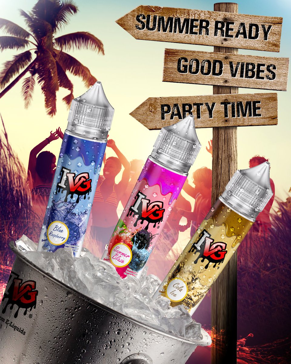 Summer is almost here and things are heating up! Why not stay refreshed  with some of our classic beverage flavours from IVG!  Which IVG flavour  do you vape to stay cool
