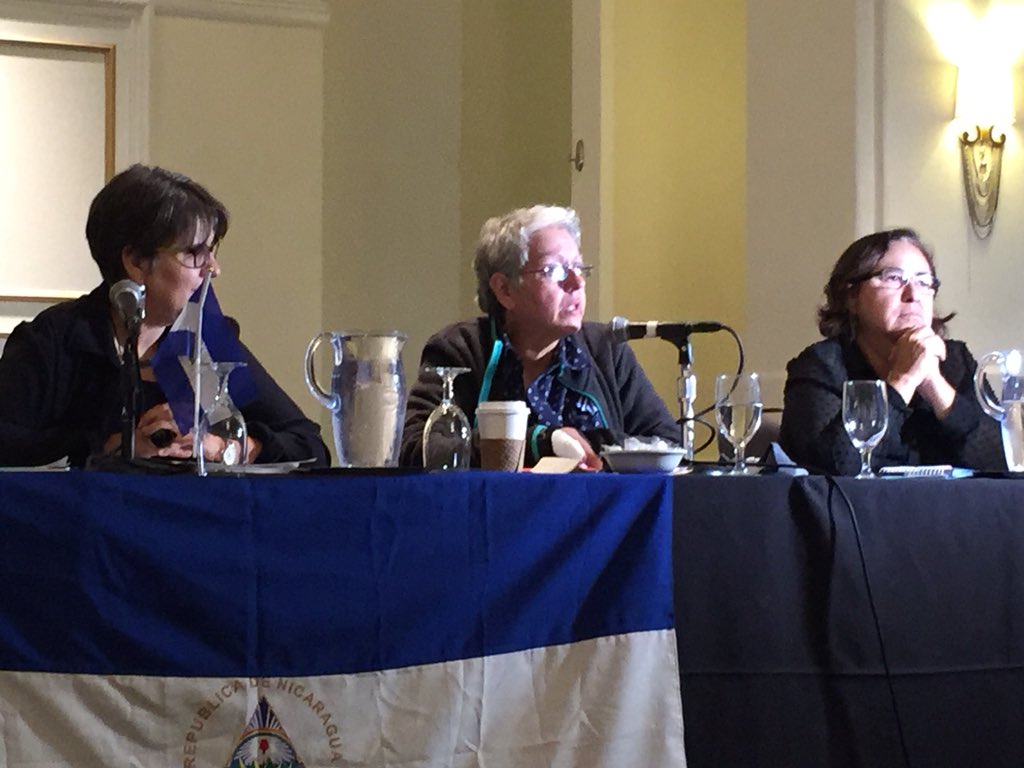 “Ortega se ha encontrado con una muralla humana que está diciendo que no importan las agresiones, porque vamos a seguir luchando xq #Nicaragua vuelva a ser República!” Ana Quirós.