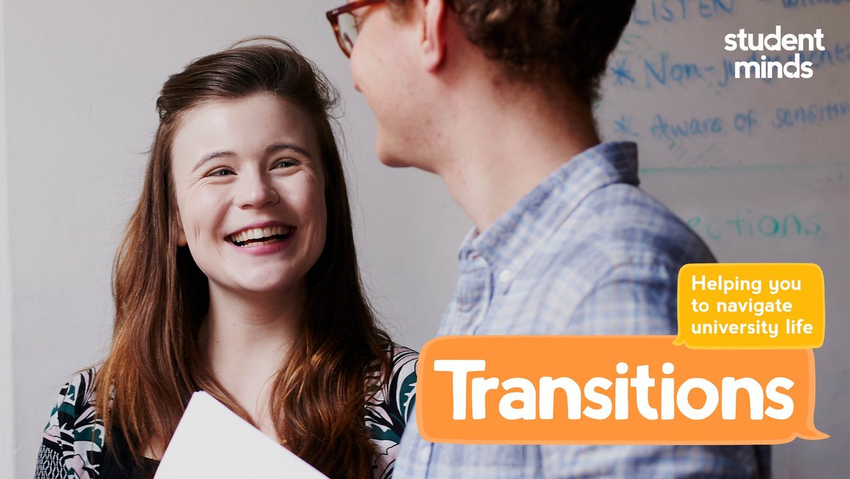 The transition from school to university for some students can be tough, so <a href="/StudentMindsOrg/">Student Minds</a> have put together a really helpful series of resources to help you prepare for the change. Check them out here: bit.ly/2Jo5JLs