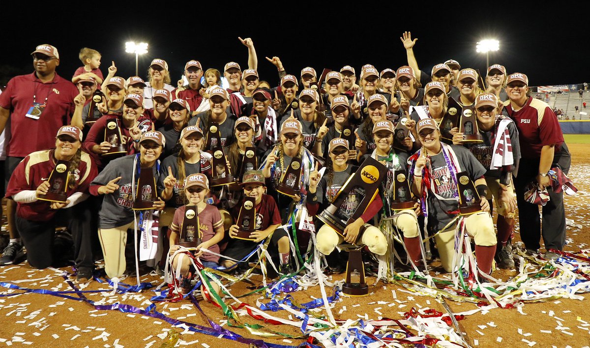“Congratulations <a href="/FSU_Softball/">Florida State Softball 🥎</a>! Jean and I are so proud of these young women. They showed the world their heart, their grit and their determination ... They proved they were the best team in the nation, and it was so much fun to watch them do it!! - FSU President John Thrasher