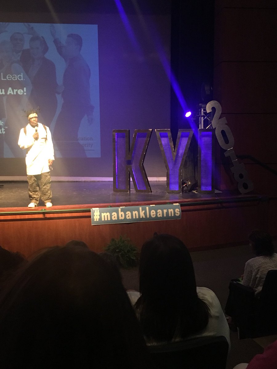 VanderburgCrew's tweet photo. Rejection becomes projection! @docspeaks #mabanklearns Know Your Impact #misunstoppable https://t.co/mQcdexlgHL