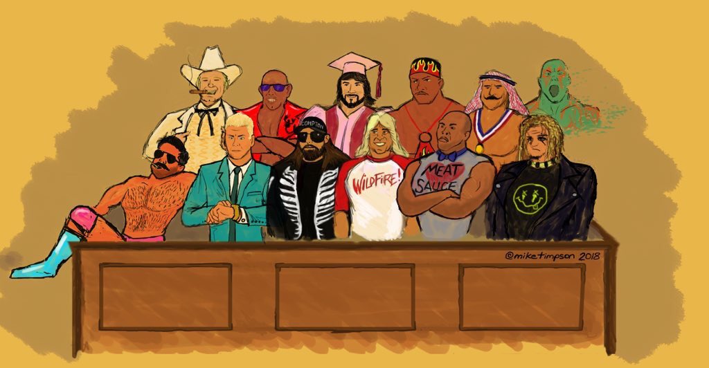 ColtCabana's tweet photo. I almost forgot how much I love @miketimpson and his art!
Here’s his court room sketch... https://t.co/w1uQj4Z3iz