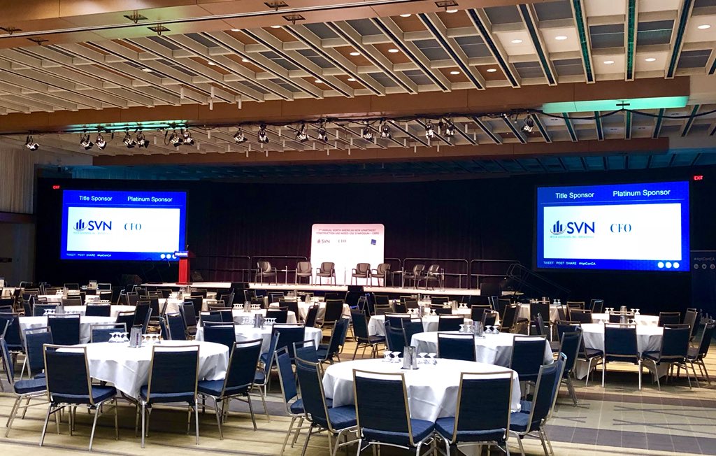 SussexRL's tweet photo. Calm before the storm. In Toronto @AptConToronto for thr 7th annual North American New Apartment Construction and Mixed-Use Symposium + Expo #AptCon https://t.co/MBBRFQOzN3