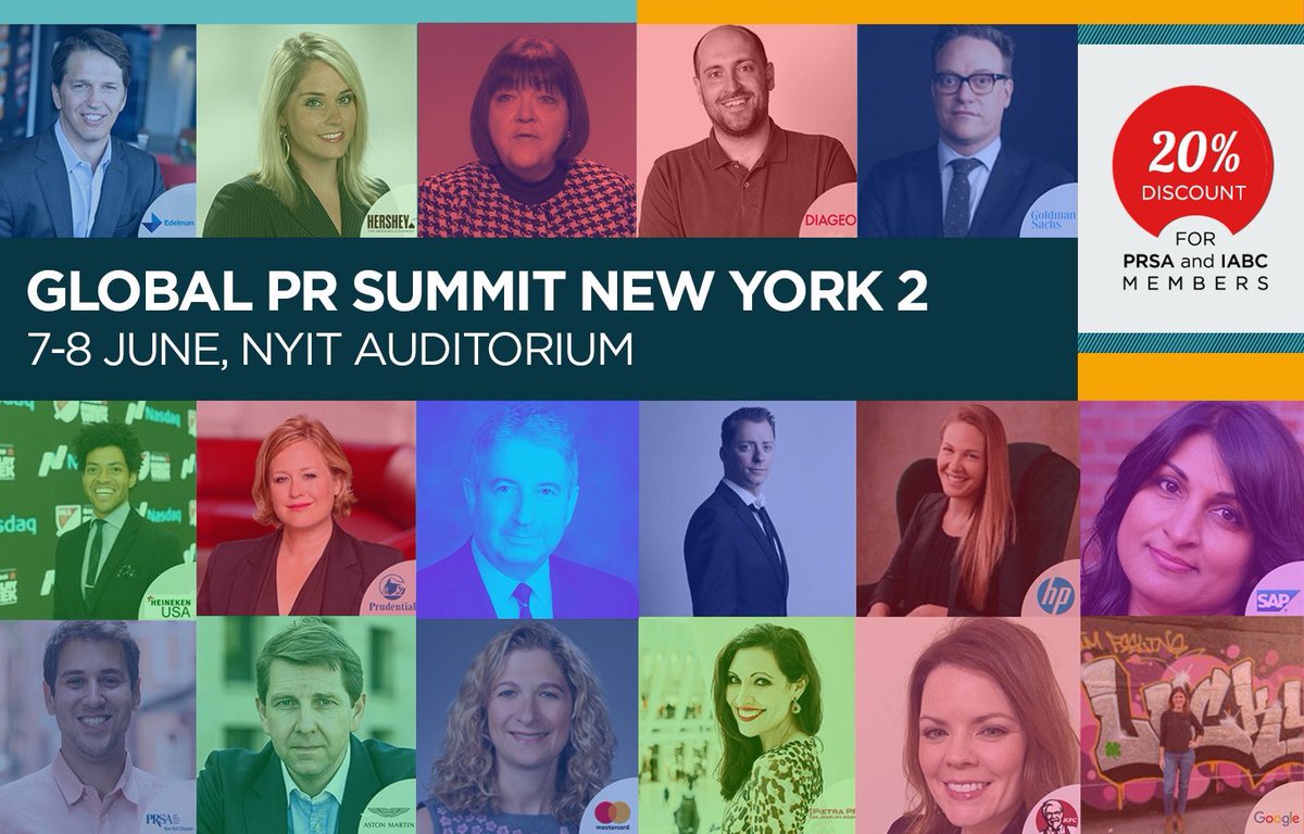 ssproule101's tweet photo. @ThePWorld Looking forward to joining a distinguished line up of speakers at #globalprsummit tomorrow in New York https://t.co/P1byGSAgbu