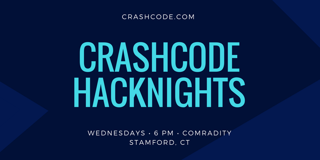 crashcodeschool's tweet image. #WednesdayWisdom Learn to code with us and become a technologist with #Crashcode. Also, don&apos;t forget about today&apos;s Hacknight at @comradity ! You can save your spot here: bit.ly/2M0Z6R4