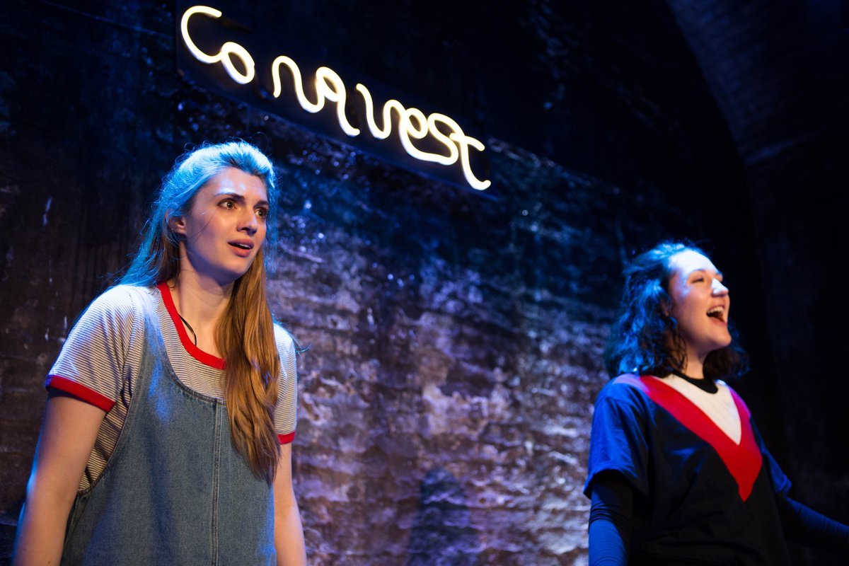 pearshapedplays's tweet photo. Okay, we're being greedy now, but we have TWO MORE #WCW for you.
Come on, you didn't think we wouldn't shout about our wonderful cast @talker_evans and @little_eaton ?
Always a joy to watch these two brilliant actors bring #ConquestPlay alive with every performance. https://t.co/9rOUyfk0w0