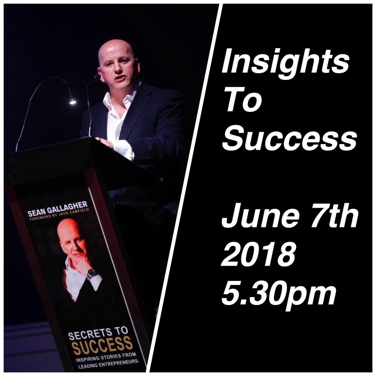 Reserve your free seat at our ‘Insights to Success’ event with <a href="/seangallagher1/">Seán Gallagher</a> <a href="/wlrfm/">WLR</a> <a href="/CrystalValleySE/">Elaine Fennelly</a> <a href="/FlahavansIRL/">Flahavan's Porridge</a> and Frank Dolphin. Join us at 5.30pm at #Dungarvan Town Hall on June 7th to hear how these businesses grew successfully &amp; more. Book here: localenterprise.ie/Waterford/Trai…