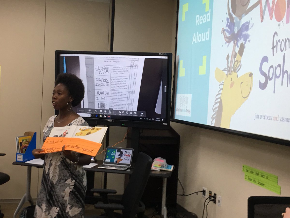 Margaux Pierre Jones (@margauxteaches) on Twitter photo Read alouds arenโt just for reading- try them with a writing instructional lense, too! I love the way <a href="/MrsDolexia/">Dolexia Allen, M.Ed.</a> added sentence stems below her writing mentor text read aloud to help students craft more thoughtful responses to the text! #tcrwp #AldineELA #DoTheWriteThing Read alouds arenโt just for reading- try them with a writing instructional lense, too! I love the way <a href="/MrsDolexia/">Dolexia Allen, M.Ed.</a> added sentence stems below her writing mentor text read aloud to help students craft more thoughtful responses to the text! #tcrwp #AldineELA #DoTheWriteThing