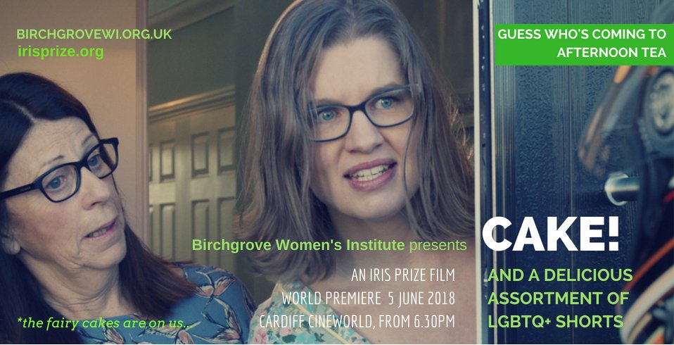BirchgroveWI's tweet photo. OMG @BirchgroveWI's LGBTQ+ film CAKE! - made with @Iris_Outreach and premiered at our @irisprize festival last night - just got mentioned in Lynne Stubbings' closing address at the @WomensInstitute Annual Meeting!!! What an honour! 😍 #WI_AM2018 https://t.co/Q6KshgJUo4