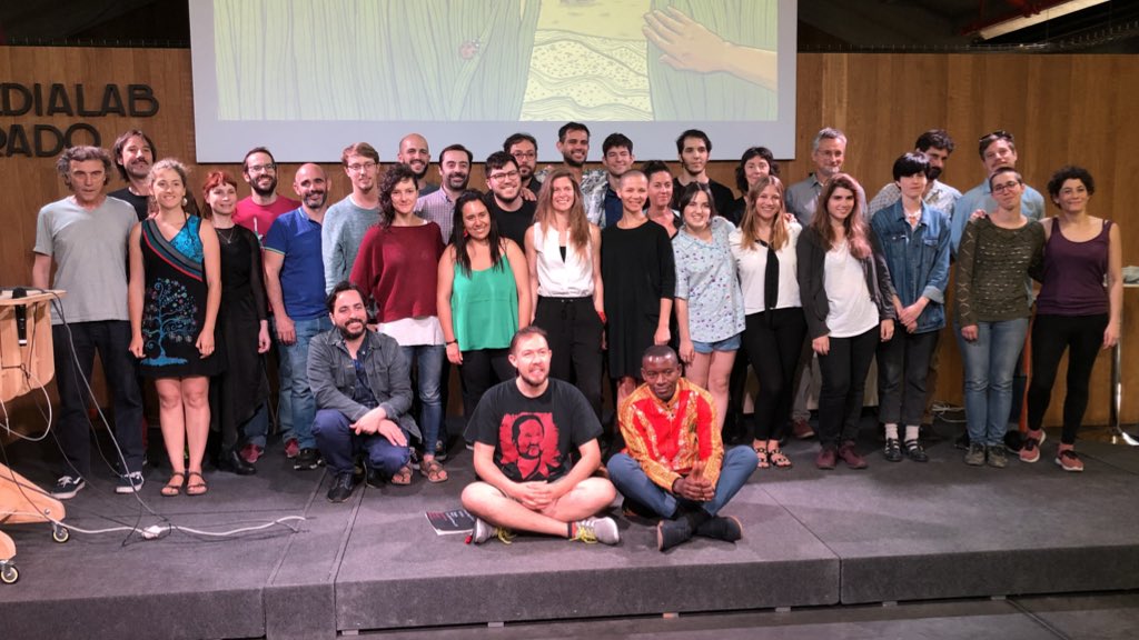 medialabMM's tweet photo. ¡Mañana nos ponemos de largo! Inauguramos la exposición de #Interactivos18 con los prototipos de proyectos desarrollados durante el taller. Vente a verlos: #ECOBoat #EcoRoboTótem #Raeeciclaje #MADHackeo 
#R_extruder #Biodigestor y #Kitdeherramientas ♻️
https://t.co/0qsSxeb6Il https://t.co/9YVinTlRp3