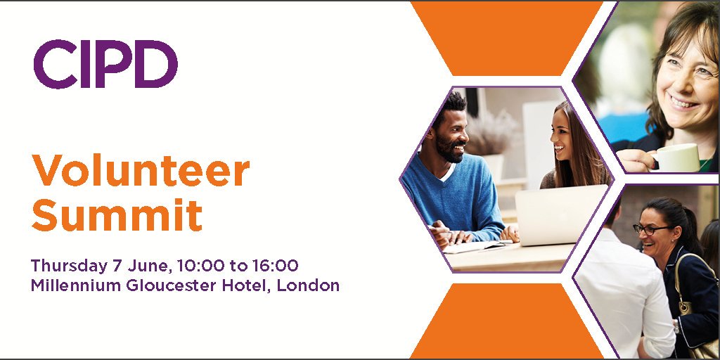 CIPD's tweet photo. We look forward to welcoming many of our fantastic volunteers - those able to make it into London tomorrow 👍 Check out #cipdvolunteers for live shares from the event! Opening address by @CIPD @K_Rudiger https://t.co/qbX87qbT8G