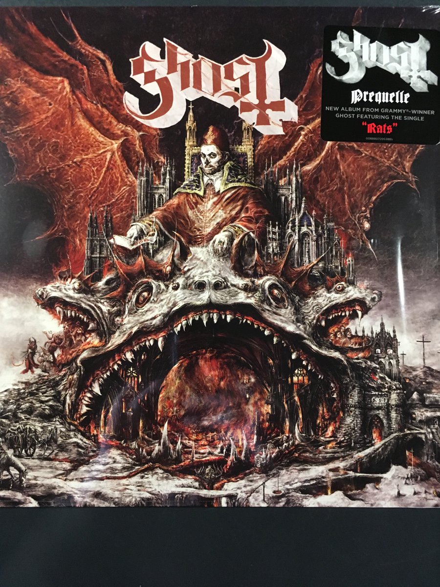 Wrap your melodic hard rock ears around this beauty, Prequelle the latest album from the mighty Ghost.
#Ghost
#spinefarmrecords