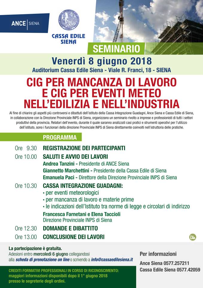 Cassa Edile Siena (@cassaedilesiena) on Twitter photo 