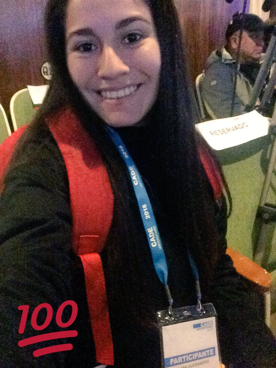 BarbaraTelloCa1's tweet photo. #CADE2018 #CADEUPN #CADEUni  YA ESTOY AQUÍ VAMOS A ROMPERLA 💯💪🙏🏻 https://t.co/dHqLIrdc4J
