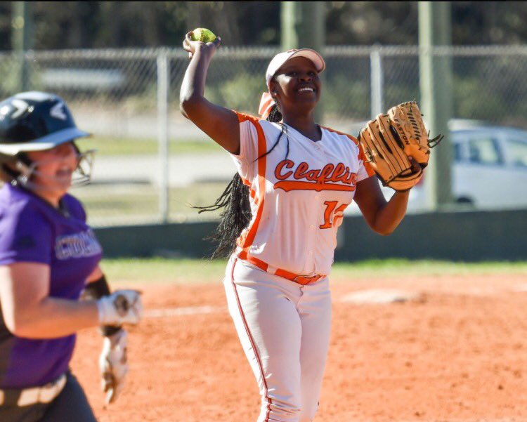 Claflin University Softball 🐾🧡 tweet media