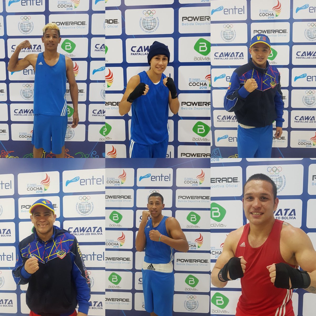 INDeporteVE's tweet photo. Pendientes que hoy nuestros 6 guerreros van a sus finales en Boxeo, además se estarán transmitiendo a través de la cuenta del Min @pinfantea en instagram, actívate desde las 3pm #VzlaEnCocha2018 https://t.co/dnwz8Uz27c