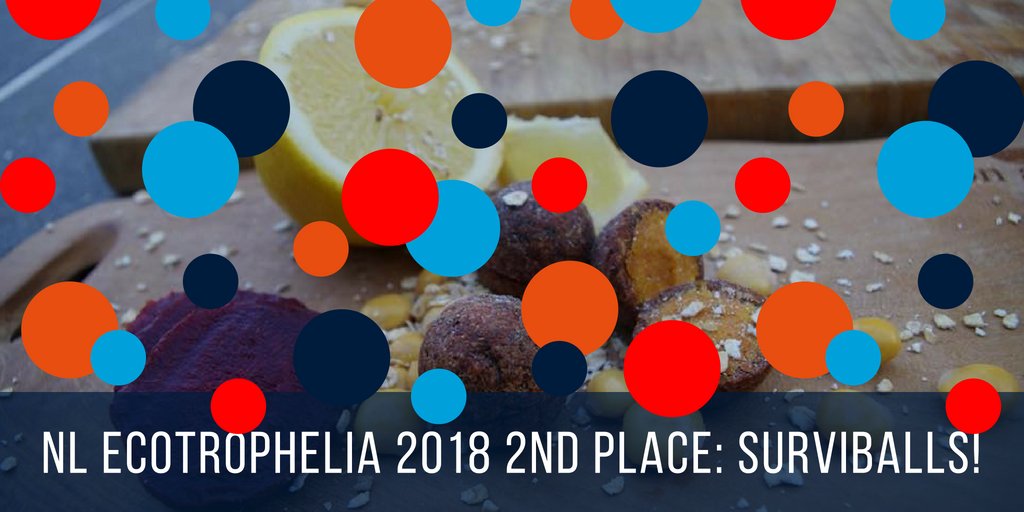 UMCampusVenlo's tweet photo. Congrats to our amazing MSc Health Food Innovation Management #HFIM students of @MaastrichtU who just took the 2nd place in the #Ecotrophelia Dutch competition today at #AFT18! Great job 😎💪 https://t.co/0DUo0zgqqt