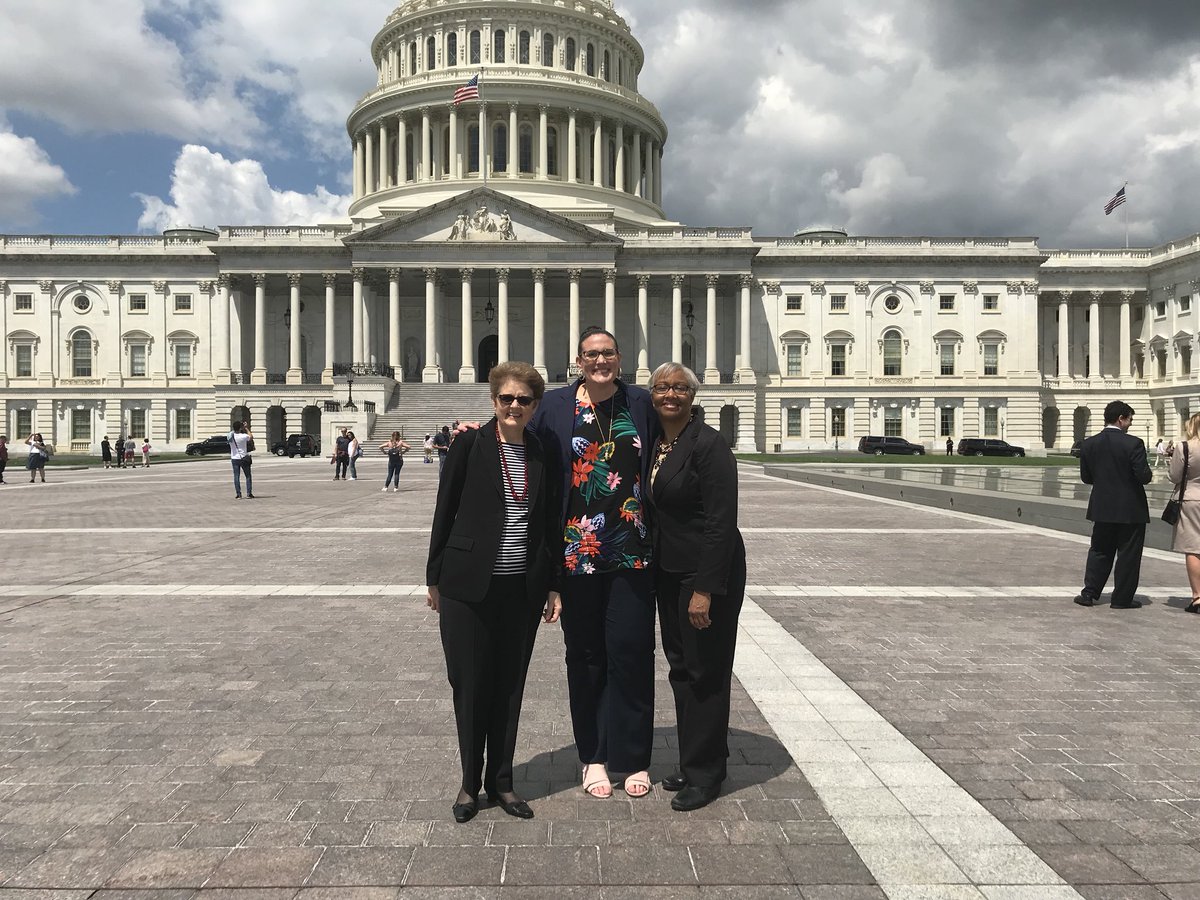 LisaFischman1's tweet photo. Representing @NPSvoices  and @montclairstateu in Washington, DC! @SenatorMenendez . @NPSvoices @TeachNewark @Koolbeck  @MSUCEHS 
@MSUTEAC @MSUTEAC @nmutr @CoryBooker  @BillPascrell @RepSires @DonaldPayneJr @SenBooker #AACTEWW18 https://t.co/3dRdB9ulBE