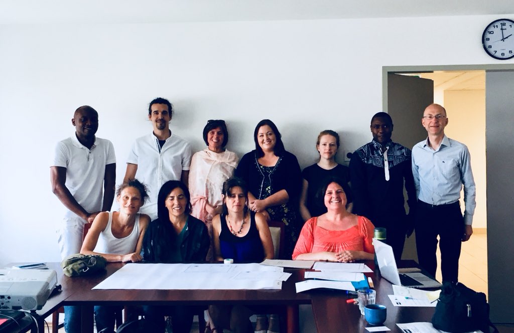 AimieBrennan's tweet photo. Delighted to be in Budapest this week contributing to #MICEP @EUErasmusPlus project on Intercultural Education with @cathaldepaor Susannah Kelly & our French & Hungarian partners #ELTE @UPECactus #Artemisszio #Eláninterculturel @MICLimerick https://t.co/cxBi485YoJ