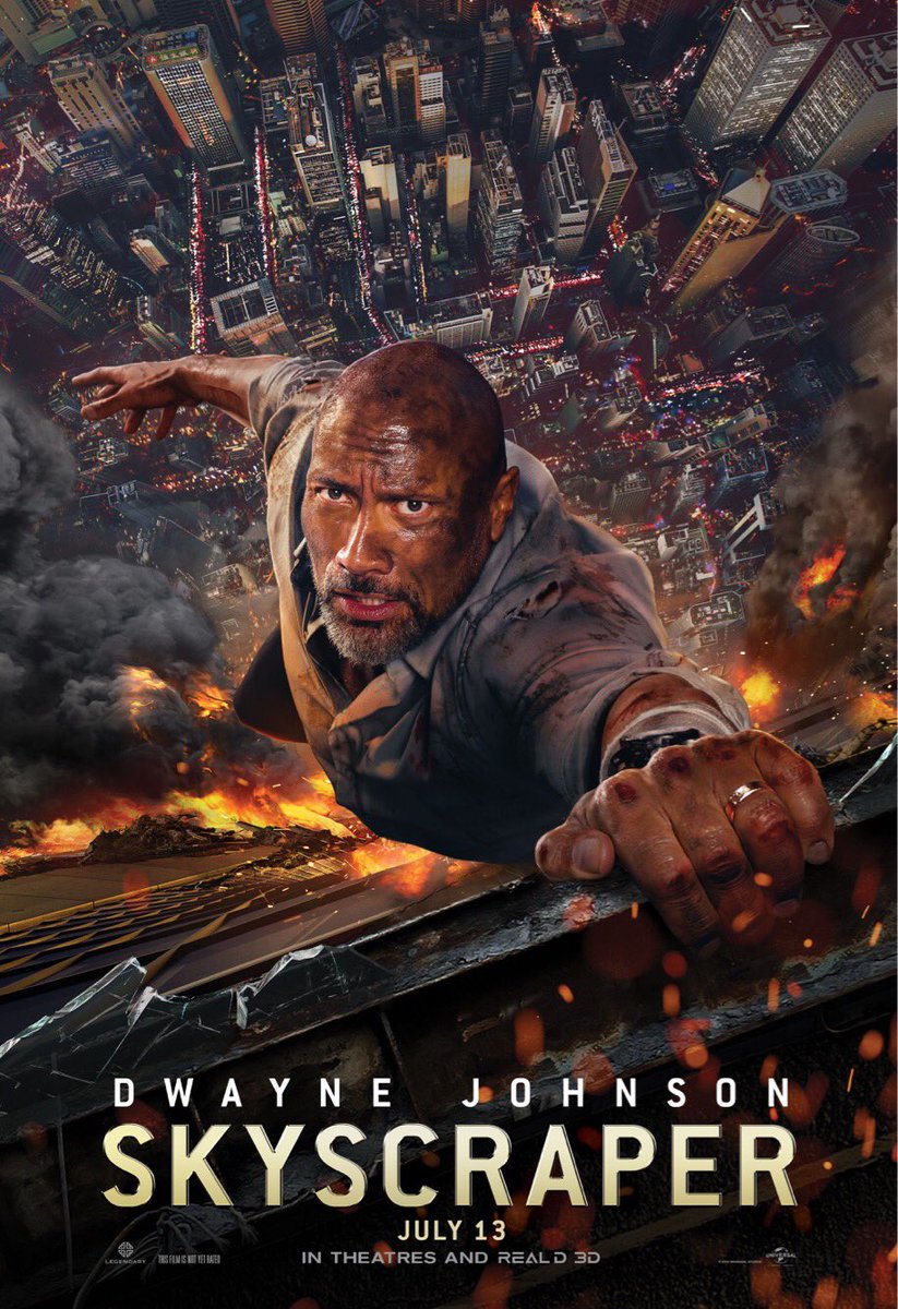 BenMkWrites's tweet photo. He’s faced giant beasts and giant waves. Now @TheRock is facing what might be his most fearsome challenge yet. Follow, RT + Reply w/ your city to enter to #win passes to an advance screening of #SkyscraperMovie, July 11 in #Toronto, #Montreal, #Vancouver, #Calgary &amp; #Edmonton! https://t.co/hHrcfmuAxV