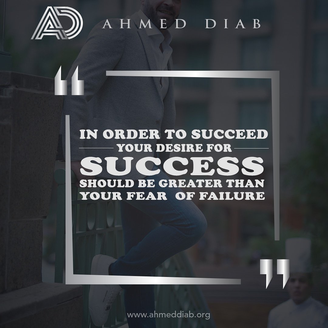 Quote Of The Day: In Order To Succeed, Your Desire For Success Should Be  Greater Than Your Fear Of Failure #quotes #qualityoverquantity #egypt  #progress #perfection #cairo #egyptian #uae #dubai #limitededition  #imagination #word #, image size:1080x1080