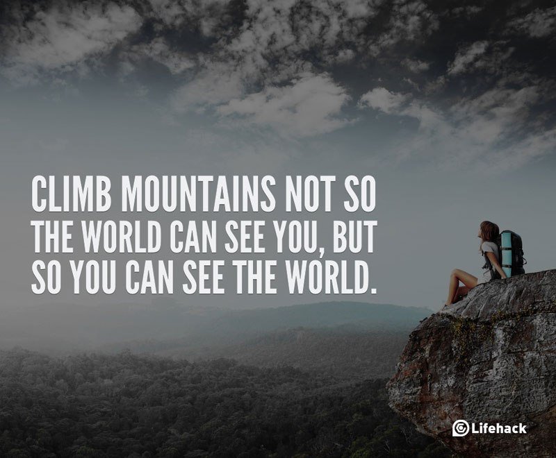 marshawright's tweet photo. Place yourself on top of the world! Let's climb 🏃
#success #high #climb #quote #motivation https://t.co/JUwZEW8d0r