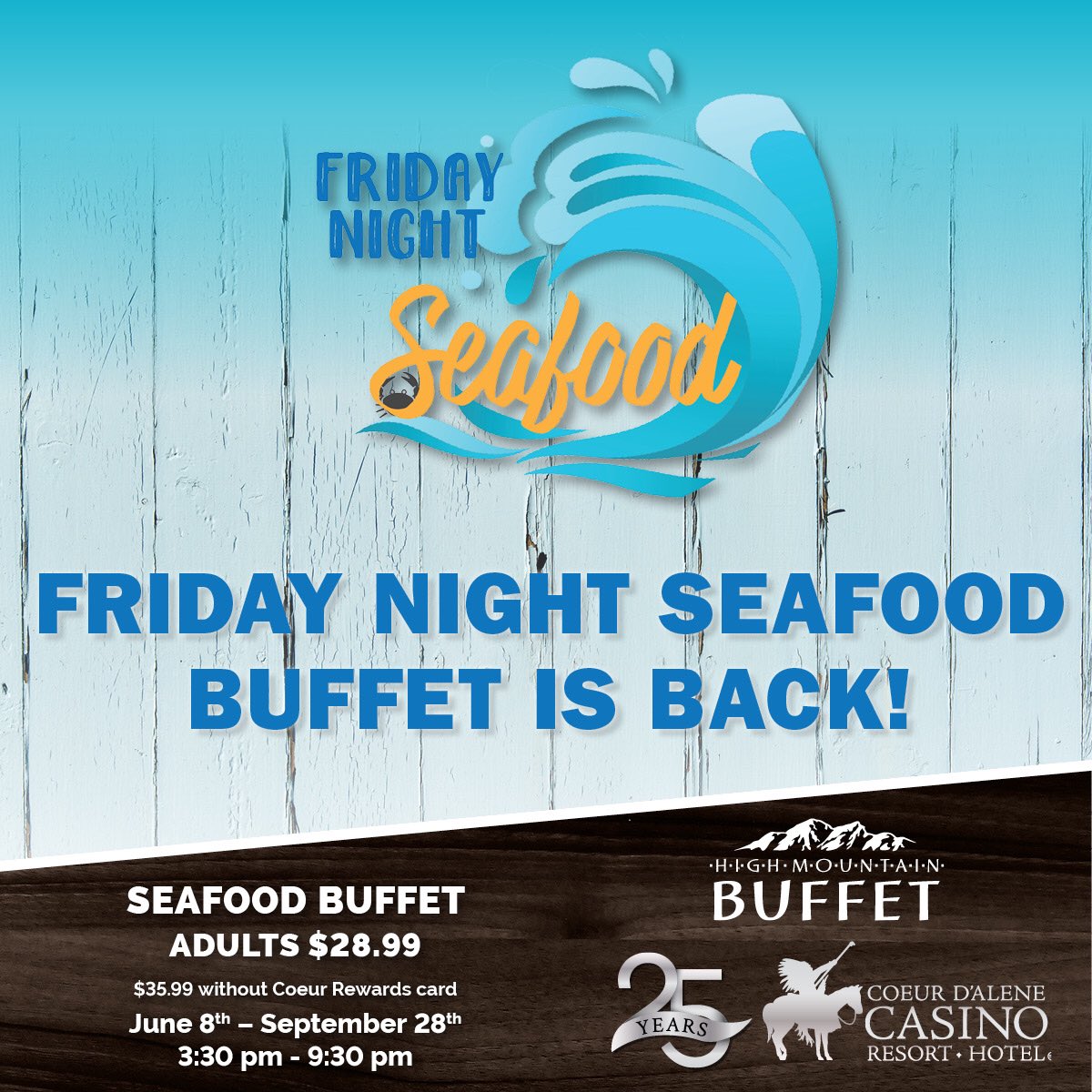Coeur d alene casino seafood buffet