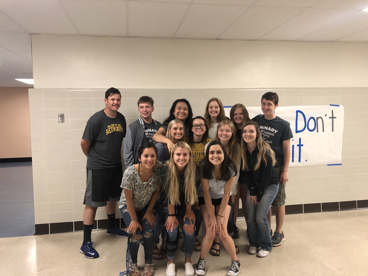 Mcnary leadership class of 2018!! We’ve been together for 3+ years and we wouldn’t want it any other way💕