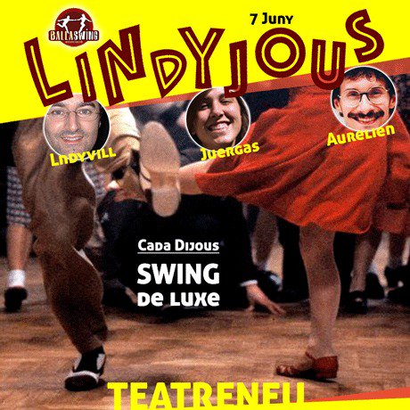 Lindy de luxe amb Djs de luxe, cada dijous al Teatreneu!