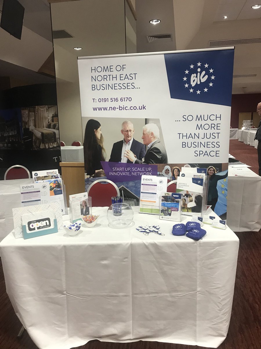 northeastbic's tweet photo. We’re all set for Show Your Mussel tomorrow @StadiumOfLight Find us on stand 7 where @hardylp15 &amp; @josinclairNEBIC will be talking about our upcoming events and programmes #SYM18 https://t.co/V2aZAKYuuU
