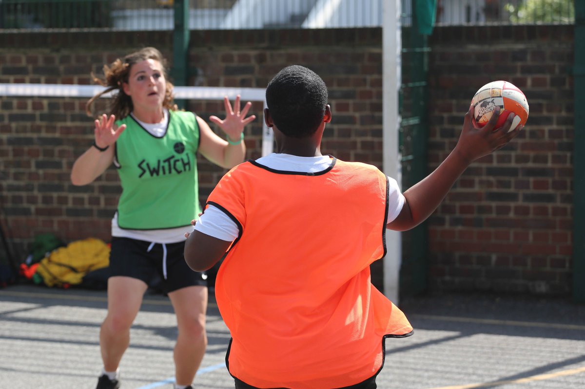 WHYCNunhead's tweet photo. A fun new sport @SwitchSportsUK @JustJohnJones great for all ages and abilities. #openday #youthwork #GetYourSwitchOn https://t.co/wZAMrgfsdo