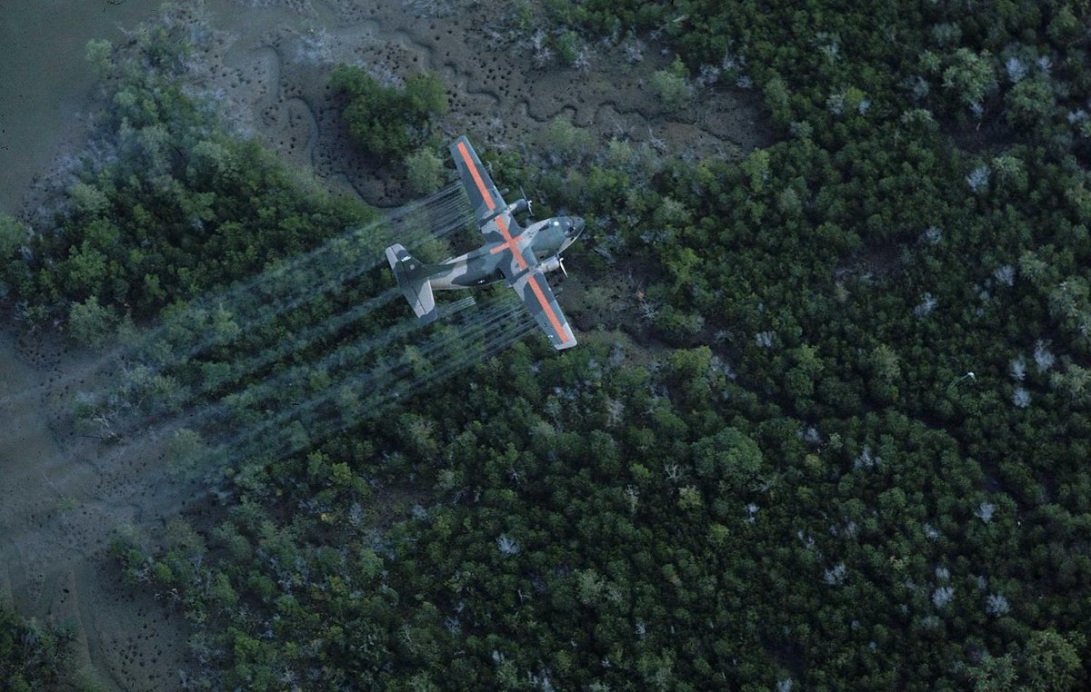 HISTORY's tweet photo. Agent Orange Wasn’t the Only Deadly Chemical Used In Vietnam https://t.co/Dw0Kt1QX5c https://t.co/eUy5vdOY5B