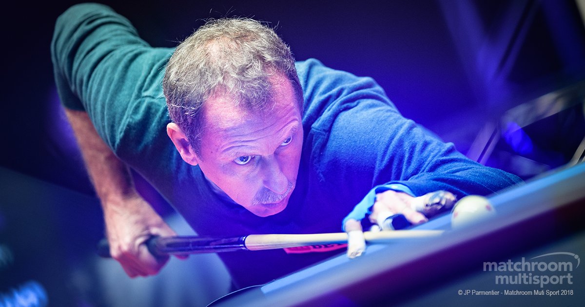 USOpenPool's tweet photo. 🏆🏆🏆🏆🏆@EarlStrickland9 
He's a bona fide billiards legend.
Along with Shane van Boening he shares the record for 5⃣ #USOpen9Ball titles.
And he's one of over 5⃣0⃣ players who have already registered for the 43rd @USOpen9BallPool, April 21-26 2019, @MandalayBay, Las Vegas. https://t.co/foWB9JU53O