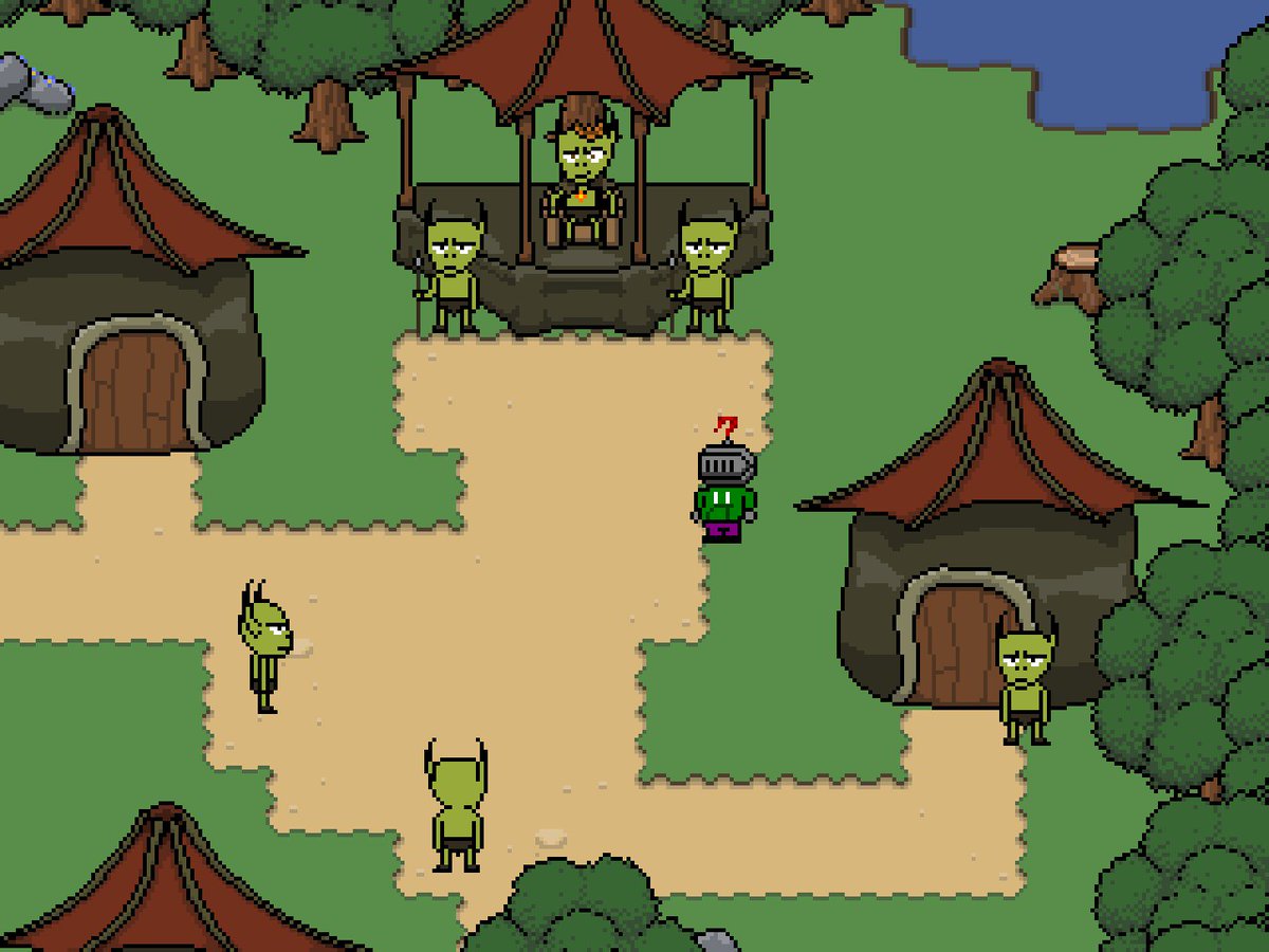 ChromedDragon's tweet photo. Just finished the first section of the game after the demo, hope you guys like goblins #questquest https://t.co/OLPh3n7FWW