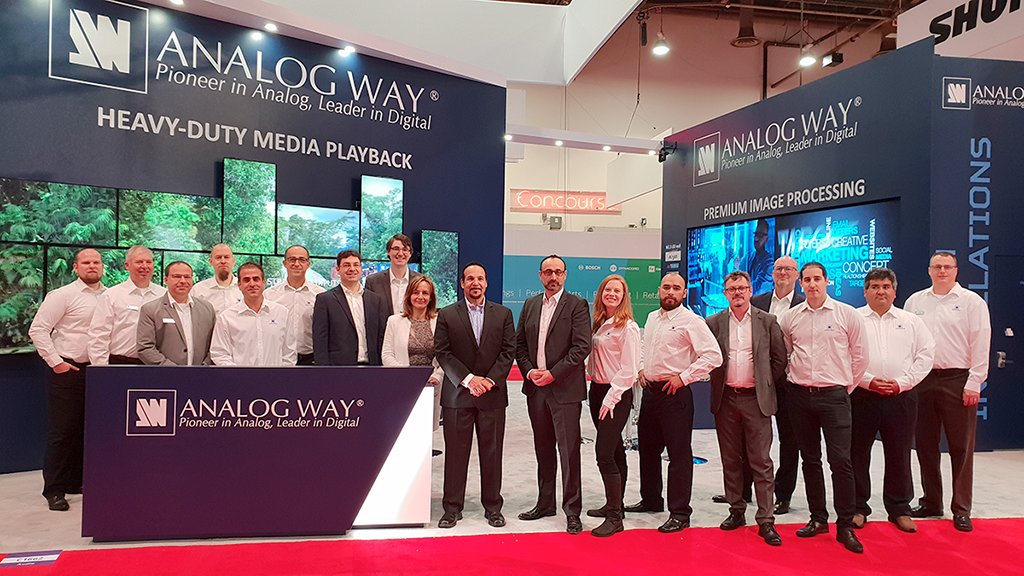 Analog_Way's tweet image. Our team is ready to welcome you at InfoComm 2018 in Las Vegas!  Come see our large-scale venue demonstration showing the capabilities of Analog Way powerful LiveCore image processors and Picturall media servers. Meeting point: booth C1662 #InfoComm18