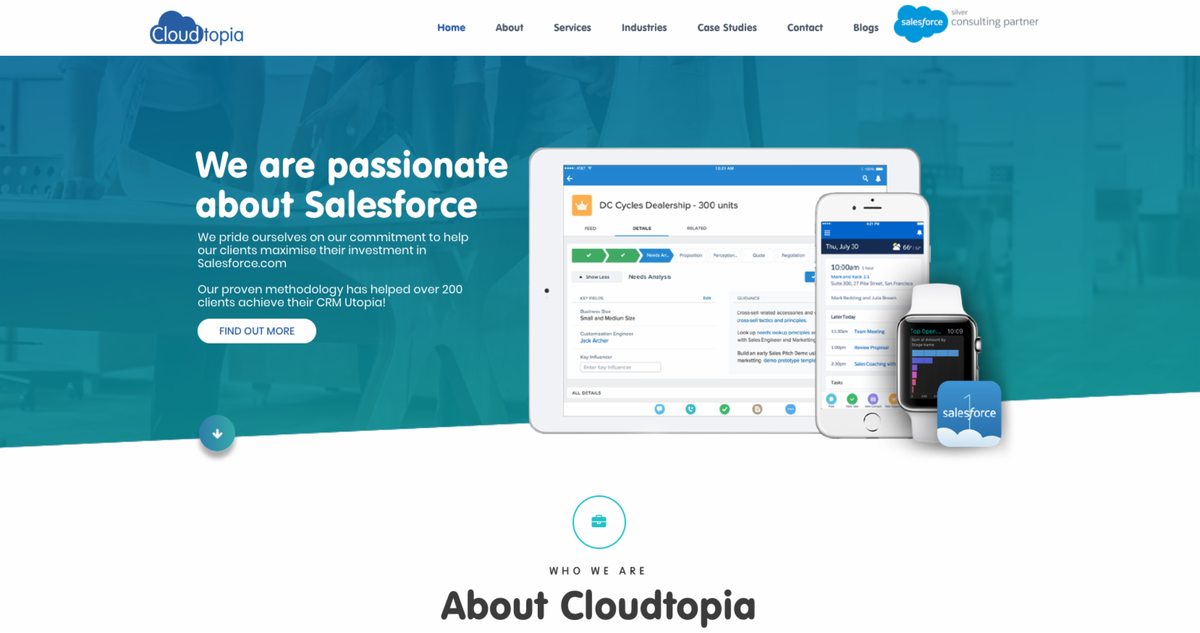 CloudtopiaUK's tweet photo. Extremely excited to announce the launch of our new website https://t.co/zsJP9kfsNm Thanks to @LouiseHBradshaw for her amazing ability to bring my ideas to life with this site. If you have time please let us know your thoughts: https://t.co/FwL2bvIidA 

#salesforce #CRM #pardot https://t.co/wfRxKUXUk7