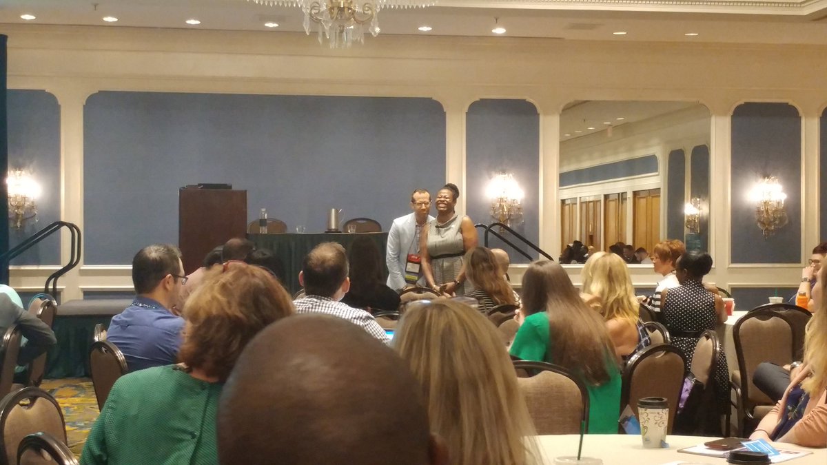 BenAtBerkeley's tweet photo. My #NACE18 nomination for best presenter chemistry goes to @bRUcesoltys and @RecruiterAde 😂 https://t.co/YD5e0CXVdf