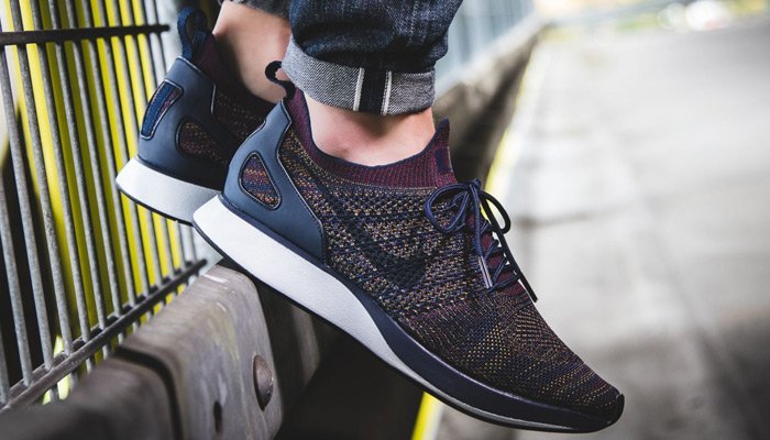 Navy/Bordeaux Nike Air Zoom Mariah Flyknit Racer is available for $78 (Retail $150)

Use SOLSTICE5 here: bit.ly/2LNweLX