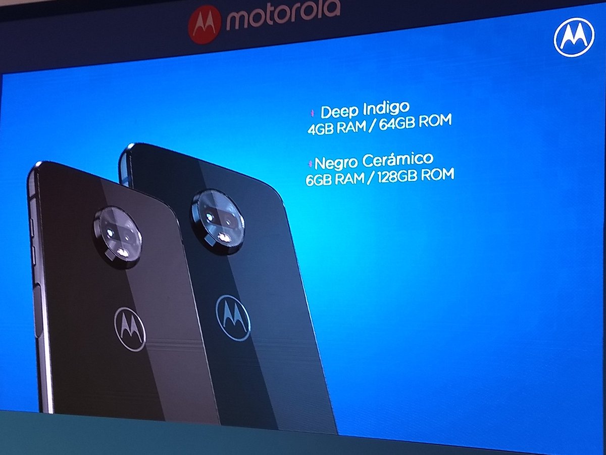 isopixel's tweet photo. El #MotoZ3Play está disponible en dos colores y versiones: Deep Indigo de 4GB y 64 GB de almacenamiento y Negro Cerámico de 6GB y 128 GB de almacenamiento. Es resistente al agua, turbo power y batería de 3,000 mAh. Además de mucha AI... #Hellomoto #hellomotoriddles https://t.co/L82szhxK6g