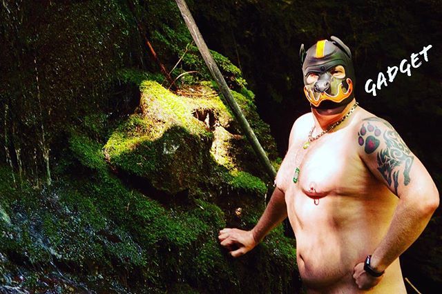 PupGadget's tweet photo. Enjoying the water at the Grotto! ๐๐ถ๐พ Photo thanks to @pupyukai #me #pup gadget #alphagadget #alphapup #alphapupgadget #vanpah #shadowfallscamp #grotto https://t.co/MHyD8qOCcw https://t.co/mnziYKzHWY