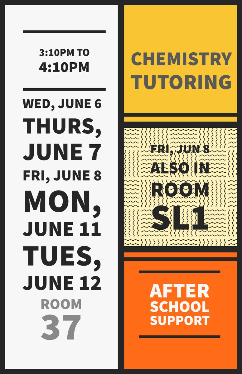 Need help with chemistry? Five days of chemistry tutoring starts today, Wednesday, June 6, 2018 <a href="/cihs_raiders/">Channel Islands HS</a> <a href="/1400RaidersWay/">CIHS Updates</a> <a href="/cihs_msa/">CI Marine Science Academy</a>