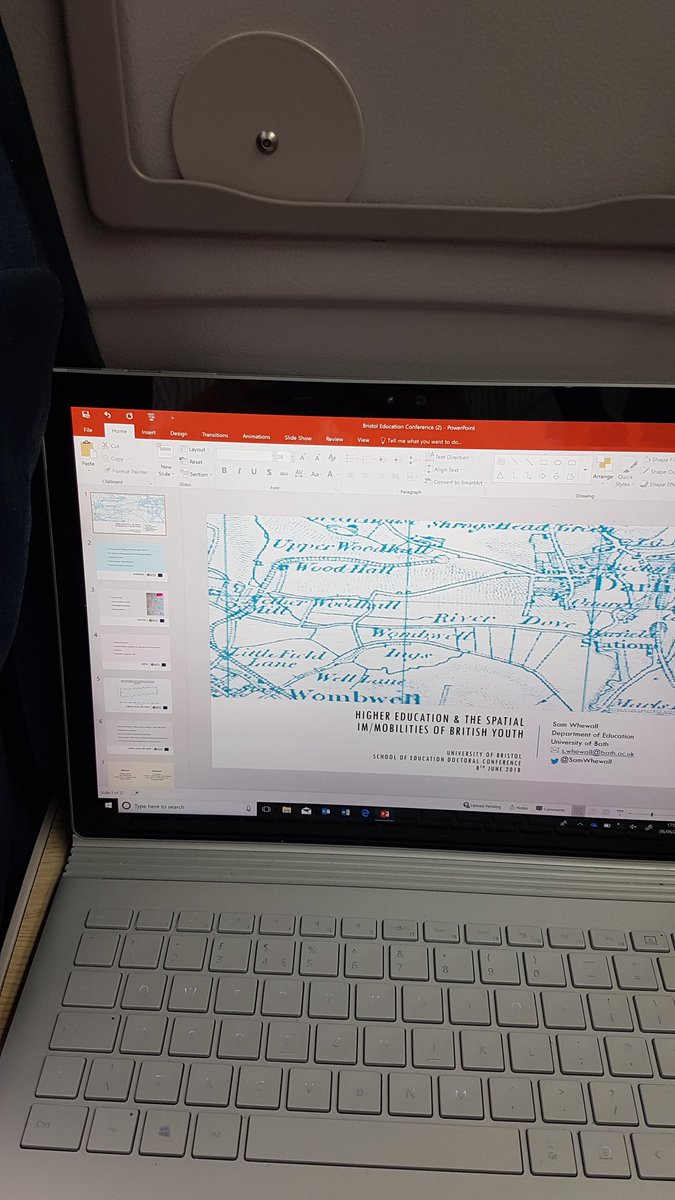DrSamWhewall's tweet photo. On my way to Bristol to talk about maps at the Imagine, Challenge, Transform conference at @SOEBristol 🙂🚂

#PhDchat #Bristol #Bristol #Geography https://t.co/FOdbrN93sP