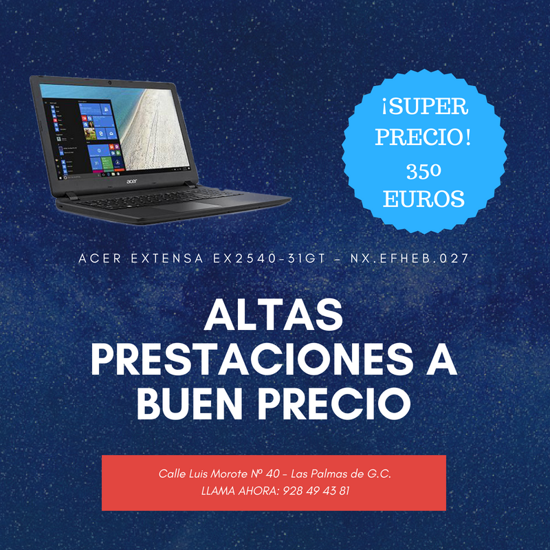 quemoviles_com's tweet photo. ¡SUPER PRECIO! ACER EXTENSA EX2540-31GT – NX.EFHEB.027
#acer #acerextensa #canarias #grancanaria #followme #follow4follow https://t.co/xCbv049Z5F