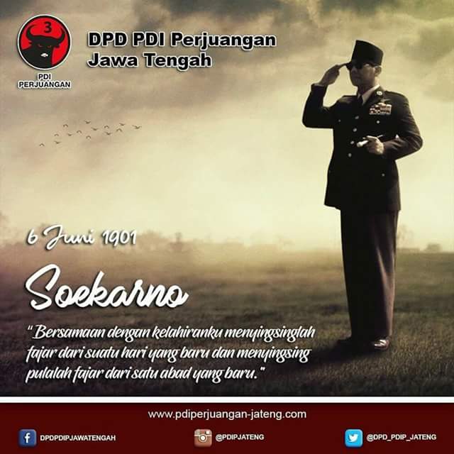 #HariLahirSoekarno
#PutraSangFajar
#BulanBungKarno