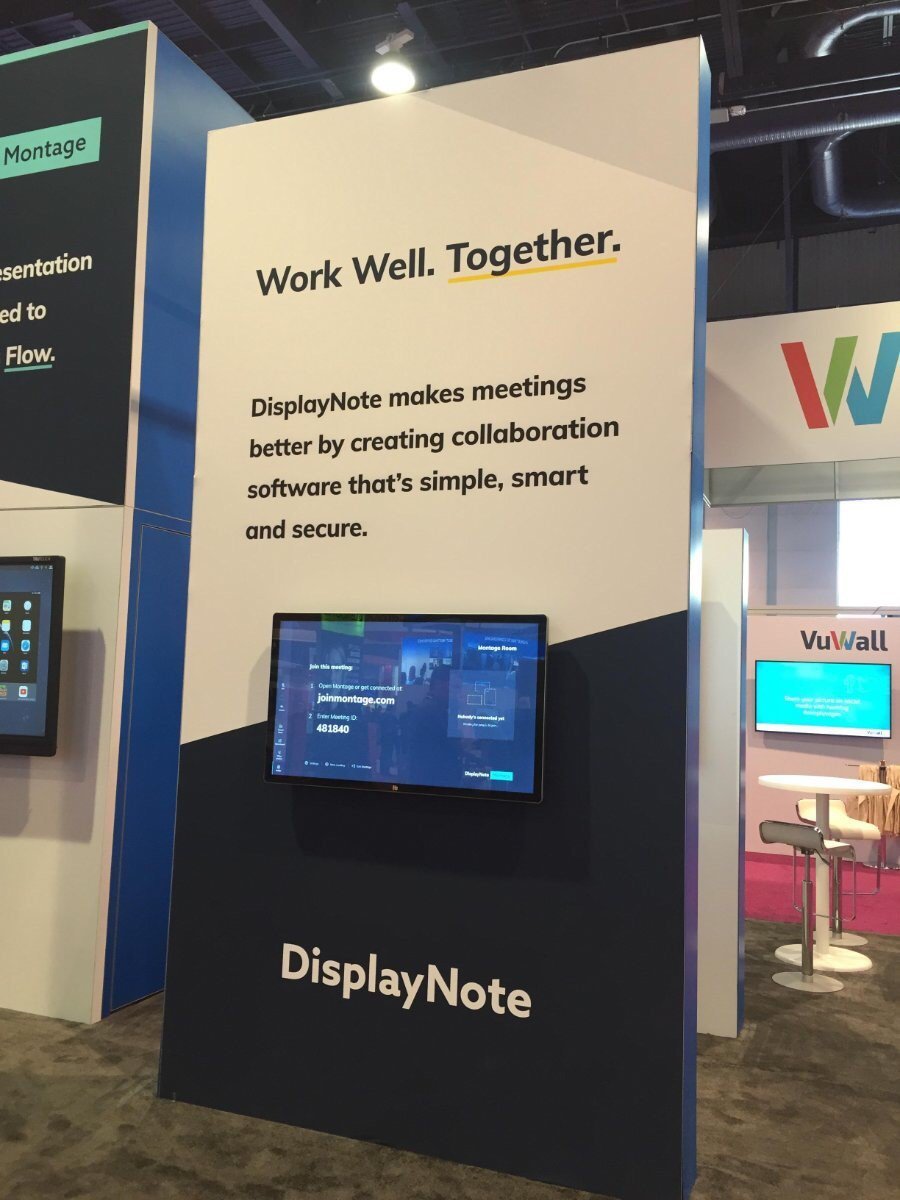 elotouch's tweet photo. Elo and DisplayNote #WorkWellTogether and you can demo our joint solution live at #InfoComm18! Stop by Elo booth C1800 or DisplayNote N1364 to check it out! #EloIsEverywhere @displaynote https://t.co/CDT3zYPNQ9