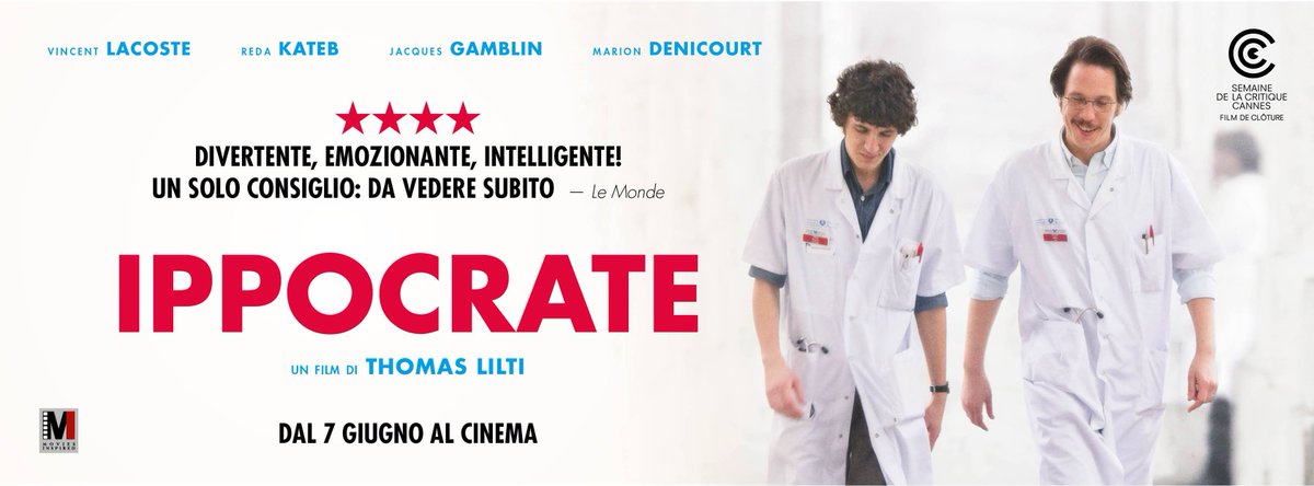 #IPPOCRATE di #ThomasLilti
da domani al #cinema ! un'esclusiva <a href="/moviesinspired/">moviesinspired</a>