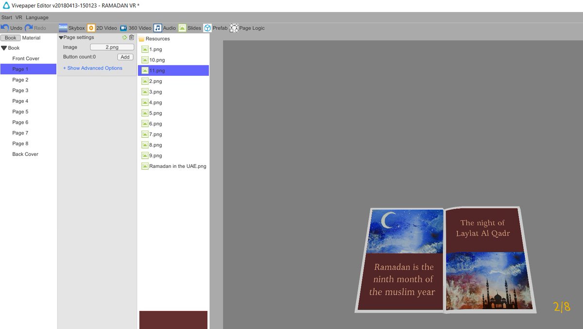 steve_bambury's tweet photo. Tomorrow I'm coordinating the first #VivePaper project at @JESSDubai - Some Yr9 students are building a virtual book about #ramadan #ARVRinEDU #HTCVive #ViveEDU #VR #AR #MR https://t.co/X7aXkD0wQQ
