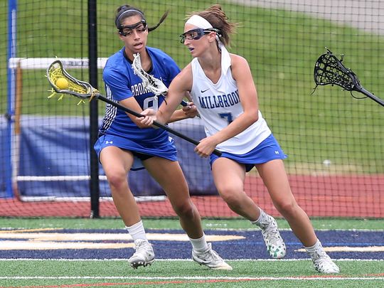 Millbrook_Lax's tweet photo. Congrats to the 2018 Section IX All Stars! All Division Team: Kaitlyn Daly, Brooke Babbitt, Claire Martell, Erin Fox @mhsblazers https://t.co/TT1ANxno7g