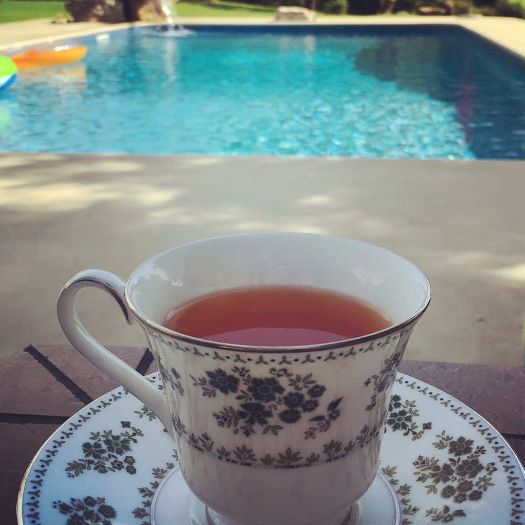 MusingsByAlyssa's tweet photo. Summer is for sipping tea by the pool. #tea #pool #summer #teaobsession #tealover https://t.co/admoN0KZnF
