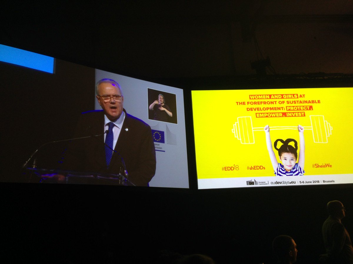 ArnoAlbert's tweet photo. EU Commissioner Neven Mimica closes the #EDD18 a very impressive and well organized event #SheisWe @EUinSA https://t.co/mMQlRAPUSO